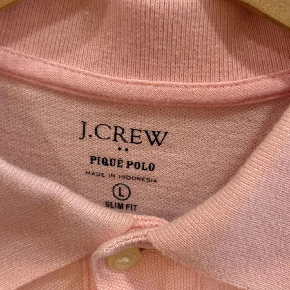 J. Crew Soft Pink Men's Polo Shirt